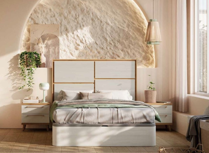 Dormitorio Kronos con diferentes acabados