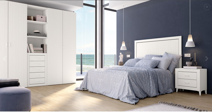 Composición dormitorio en Soul clanco modelo 16