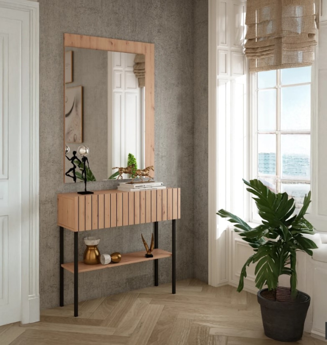 Recibidor mod: R301 con espejo de salinas