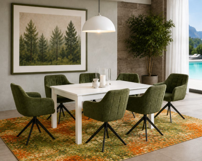 Mesa de comedor extensible modelo 88