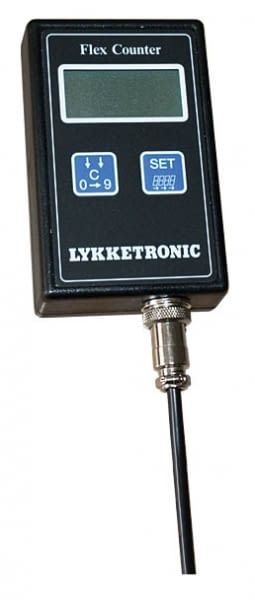 Digital electronic hectare counter