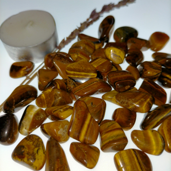 Canto rodado de ojo de tigre - 2