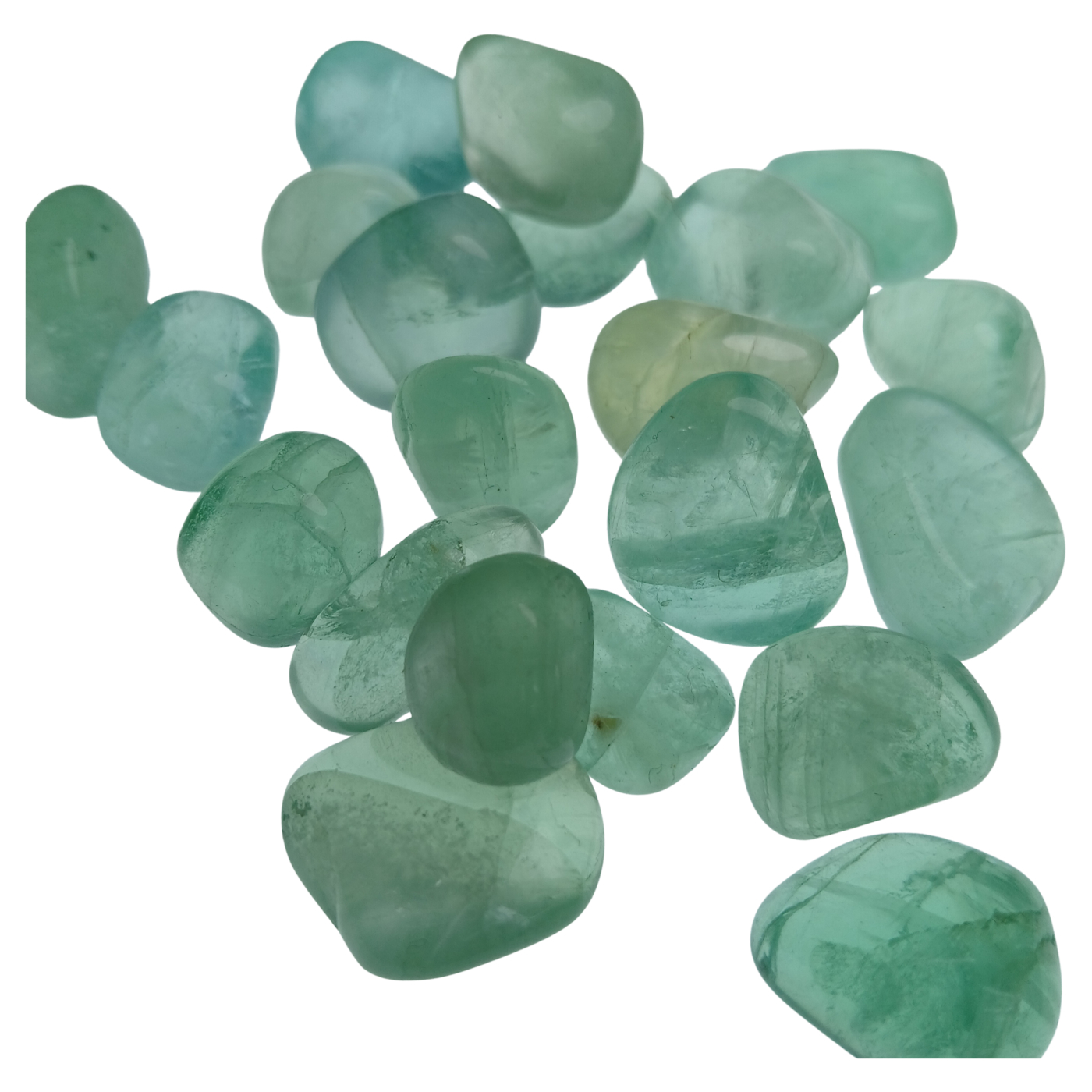 Còdol de fluorita verda