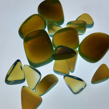 Canto rodado de opalita - 2