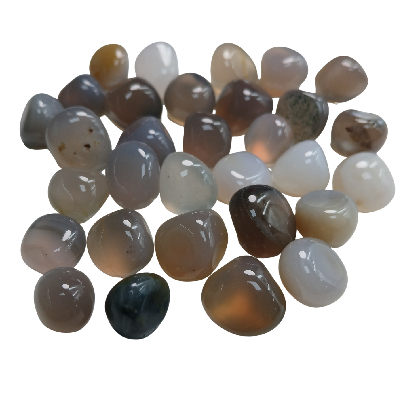 Còdols d'àgata grisa