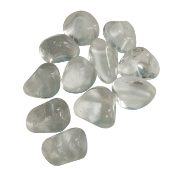Canto rodado de cuarzo transparente - 1