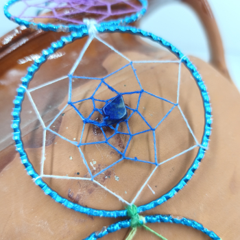 Atrapasols blau plata - 4