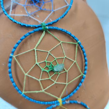 Atrapasols blau plata - 5