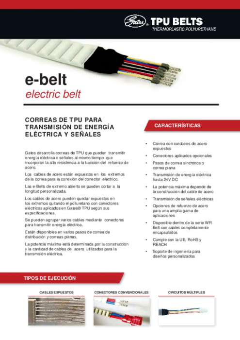 Correa Eléctrica (e-belt)