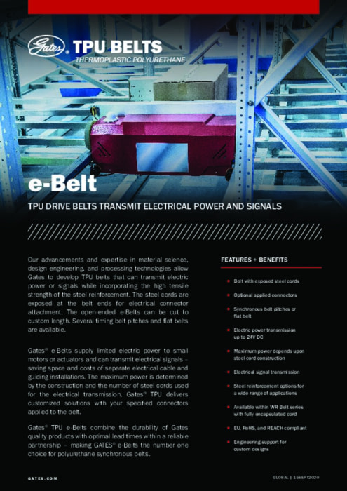 Electric Belt (e-belt)