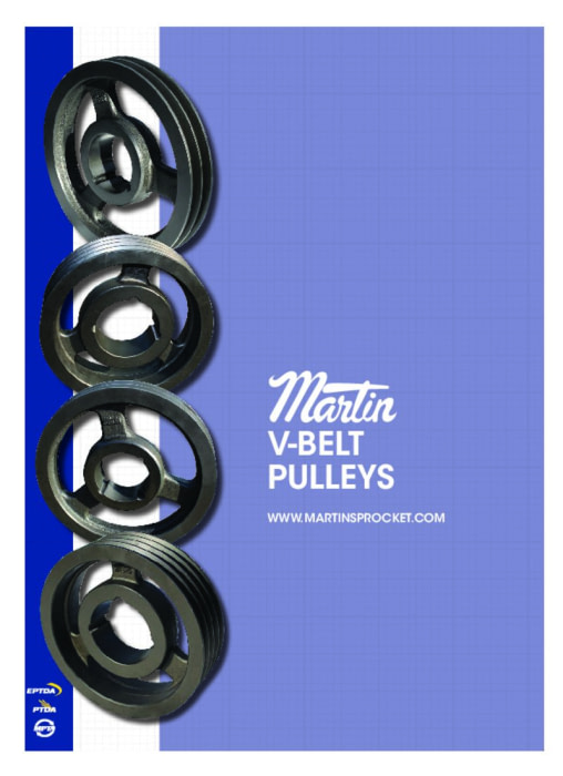 V-Belt Pulleys Martin - Oficial