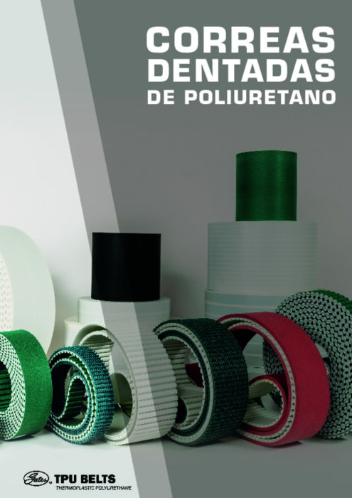 Correa dentada poliuretano lineal (PU Timing belt)
