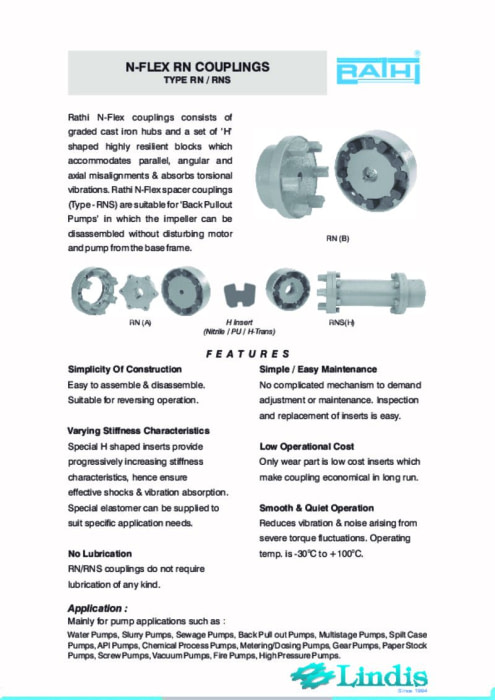 N-Flex Couplings