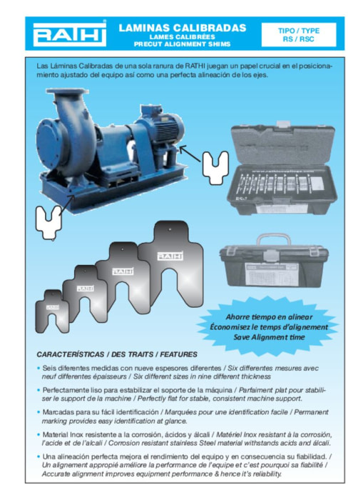 PRECUT ALIGNMENT SHIMS 2021