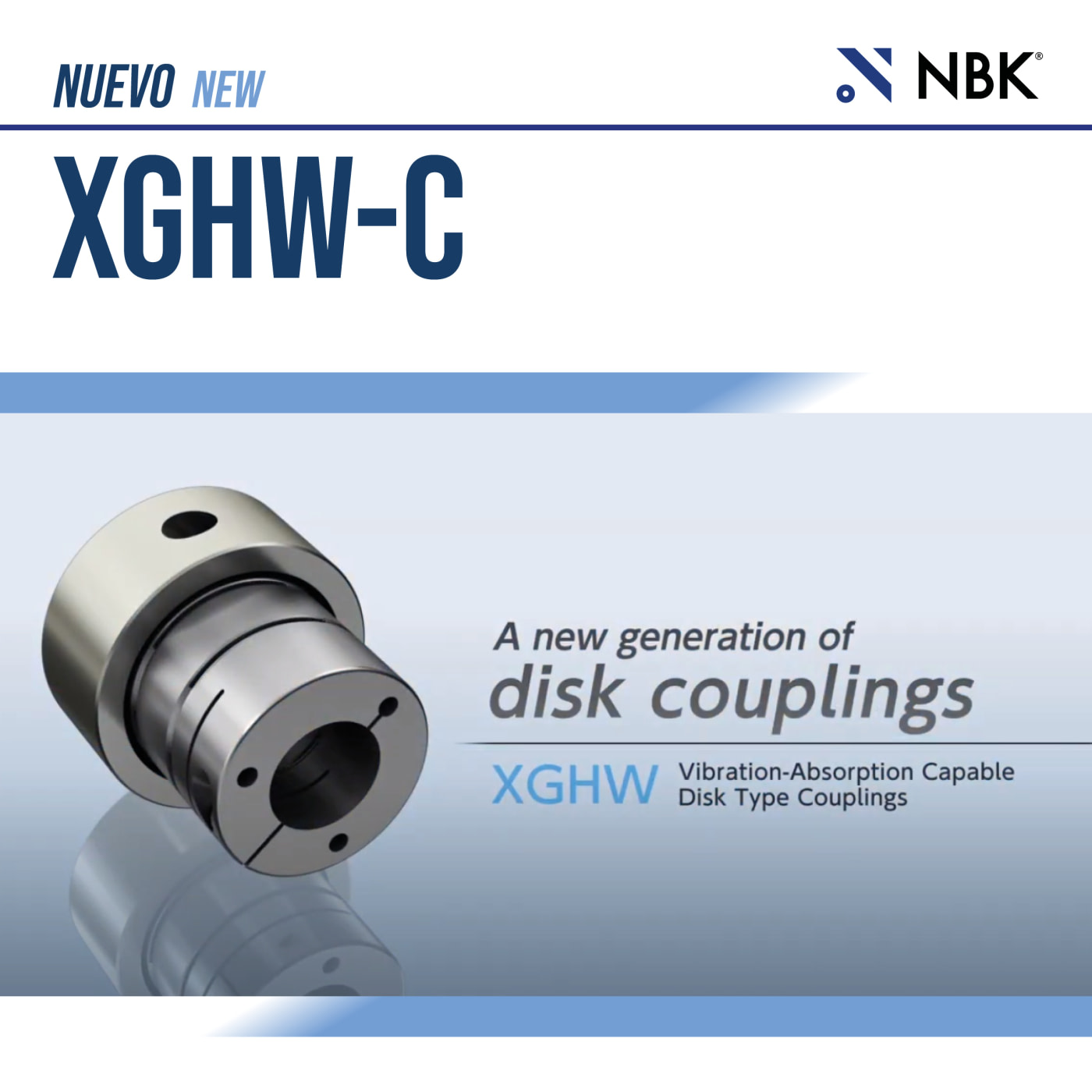 Nuevo acoplamiento de precisión mejorado