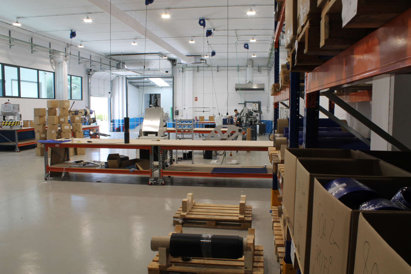 Our expanded workshop is now up and running