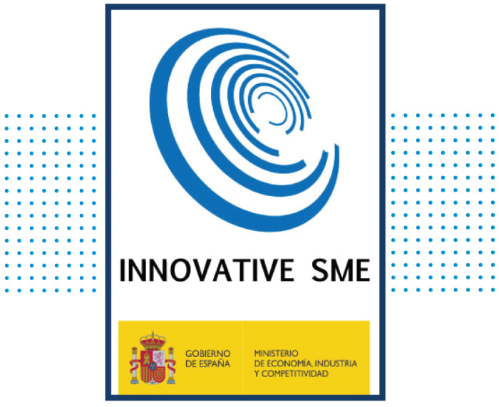 We've been awarded with the “INNOVATIVE SME” stamp