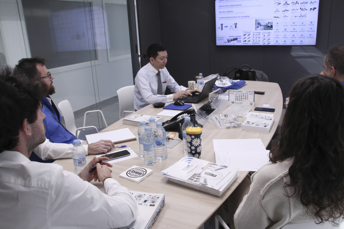 Training during the NBK visit