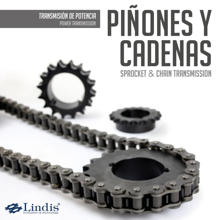 Piñones y cadenas de transmisión