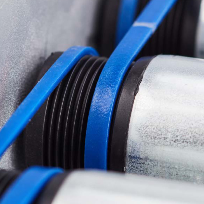 Correa Poly-V  para sector intralogísica