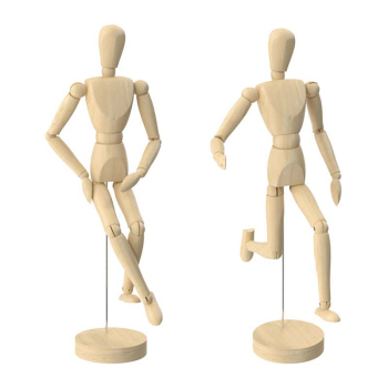 WOODEN MANNEQUINS