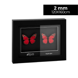 Verre ARTGLASS ANTI-RE UV70 - 2mm - 120x160cm