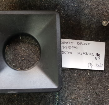 SOPORTE RECOGE MONEDAS NECTA KIKKO