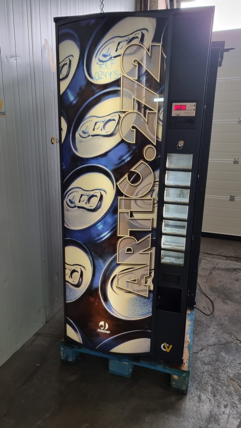MAQUINA VENDING PARA LATAS & AGUAS 0,5 L JOFEMAR ARTIC 272