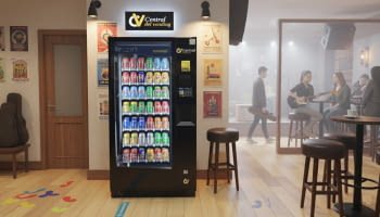 MAQUINA VENDING VENDO G-DRINK BEBIDAS FRÍAS CON PANTALLA TÁCTIL CON MONEDERO Y BILLETERO