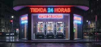 LOTE 3 MAQUINA VENDING DE SNACKS Y BEBIDAS FRÍAS AZKOYEN MISTRAL H87 CON MONEDERO, BILLETERO Y TARJETERO MÁS NECTA CANTO CAFE EN GRANO Y CAPSULAS Y TARJETERO