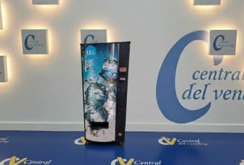 MAQUINA EXPENDEDORA VENDING JOFEMAR ARTIC AGUAS 1.5L CON SISTEMA DE PAGO CON TARJETA Y MOVIL