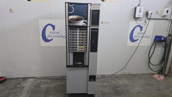 CAFETERA ESPRESSO NECTA KIKKO RY - RESTAURADA Y VINILADA CON MONEDERO DE CAMBIO PAYTEC