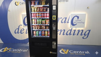 MAQUINA VENDING SNACK Y BEBIDAS FRÍAS VENDO VDI810 CON MONEDERO PAYTEC NUEVO