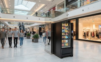 MAQUINA VENDING SNACK Y BEBIDAS FRÍAS NECTA SNAKKY CON MONEDERO DE CAMBIO PAYTEC NUEVO