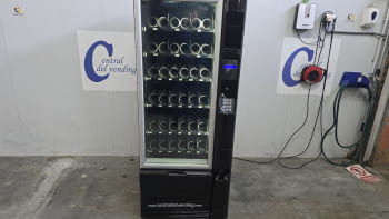MAQUINA VENDING SNACK Y BEBIDAS FRÍAS NECTA SNAKKY CON MONEDERO DE CAMBIO PAYTEC INCLUIDO EN EL PRECIO