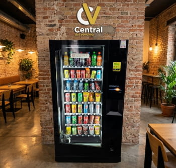 MAQUINA VENDING VENDO G-DRINK BEBIDAS FRÍAS CON PANTALLA TÁCTIL CON MONEDERO DE CAMBIO