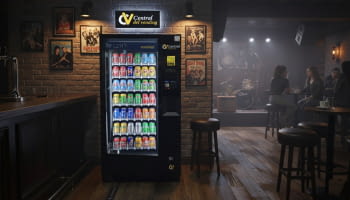 MAQUINA VENDING VENDO G-DRINK BEBIDAS FRÍAS CON PANTALLA TÁCTIL CON MONEDERO DE CAMBIO Y BILLETERO