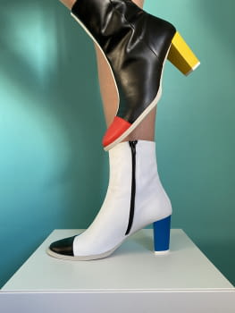 Botines Asimétricos - Mondrian - 4
