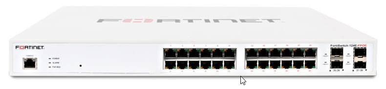 FortiSwitch 124E FPOE - 