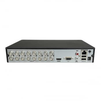 Grabador DVR 16 canales 1080p 5 en 1 (AHD, HD-TVI, HD-CVI, Analógico CVBS e IP) 1HDD 1E/S Audio - 2