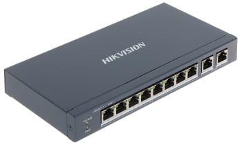 Switch POE Fast Ethernet de 8 puertos Hikvision