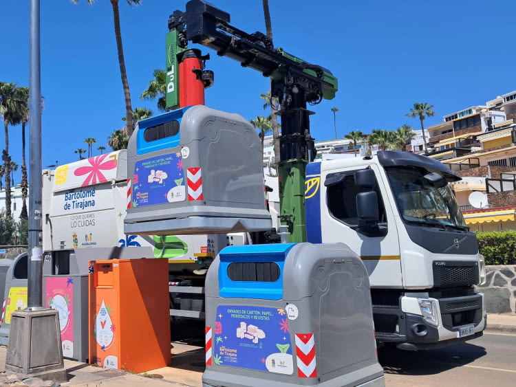 San Bartolomé de Tirajana revoluciona su recogida de residuos con la tecnología DULE system® de PALVI