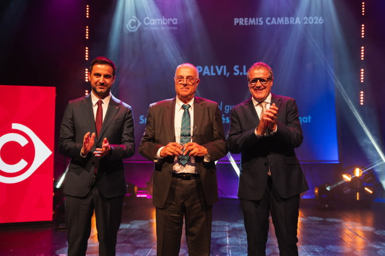 PALVI, galardonada con el premio PREMIS CAMBRA 2026