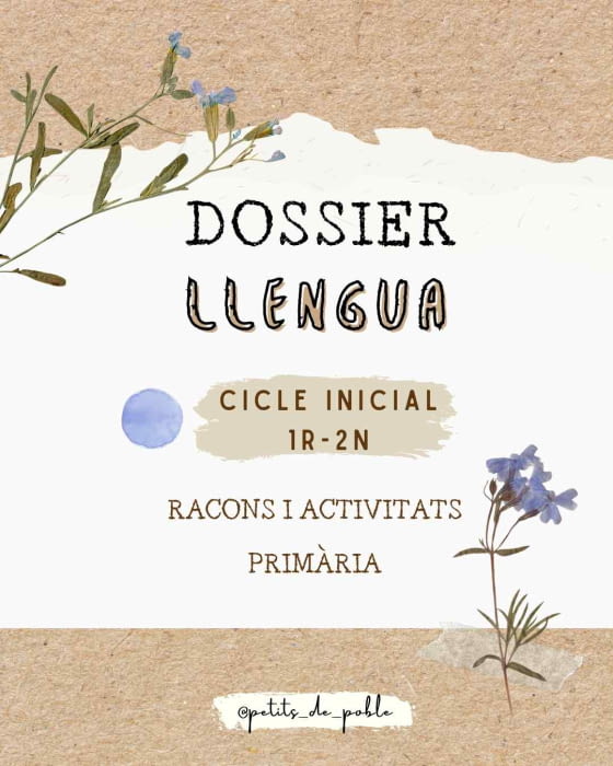 DOSIER LENGUA CICLO INICIAL