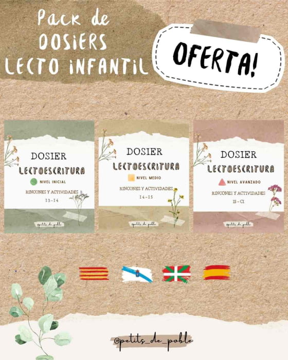 PACK DOSSIERS LECTO EI