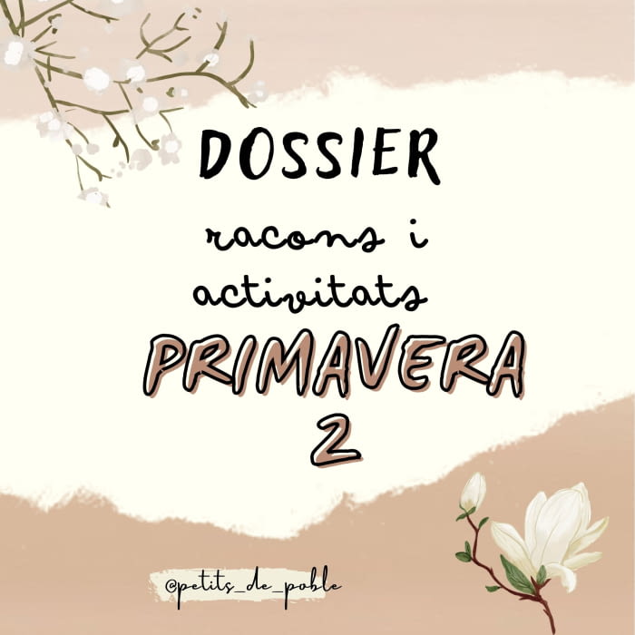 DOSSIER PRIMAVERA 2