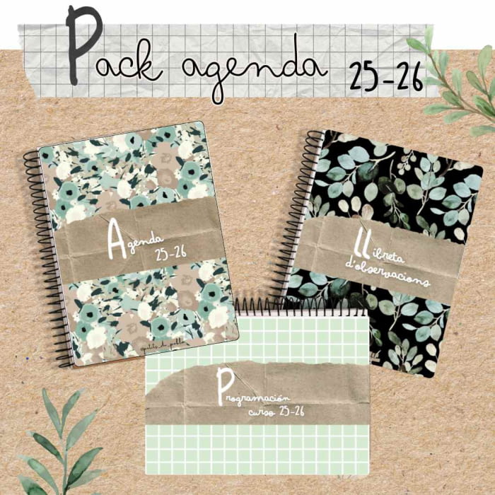 PACK AGENDA CURS 25-26