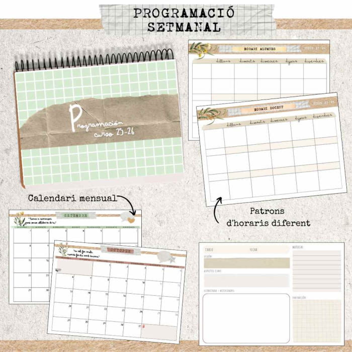 PROGRAMACIÓ SETMANAL 25-26