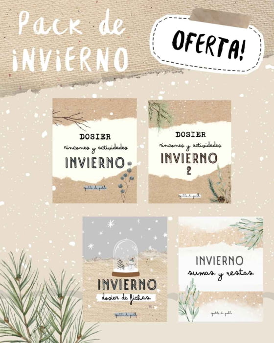PACK DOSIERS INVIERNO