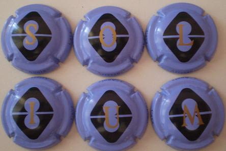 SOLIUM JUEGO 6 PLACAS V. 8723 A 8728